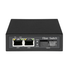 Conversor de mídia de fibra única com fibra óptica RJ45